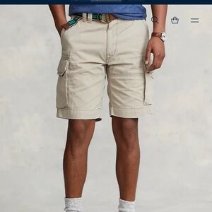 Polo Ralph Lauren Beige Cargo Shorts